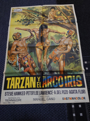 Tarzan and the Brown Prince - elokuvajuliste ( 100 x 69 cm )