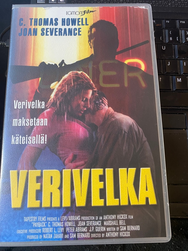 Verivelka - eroottinen noir VHS