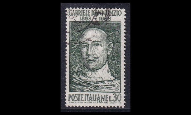 Italia 1139 o Runoilija Gabriele d Annunzio (1963)