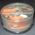 MediaRange LightScribe CD-R 25 kpl – avaamaton pakkaus - pikkukuva 1
