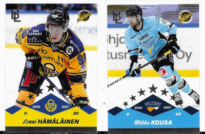 2026-27 Blueline #135 Mikko Kousa Pelicans, silver 159/200