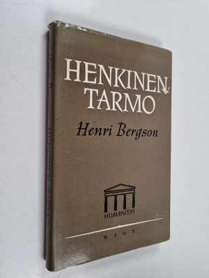 Henri Bergson : Henkinen tarmo