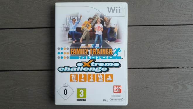 Wii: Family Trainer eXtreme challenge peli (2009)