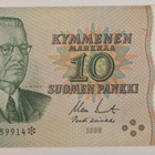 10 Markkaa 1980 tähti J0659914 - pikkukuva 1