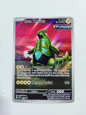 Iron Thorns SVP098 Temporal Forces Full Art Black Star Promo