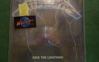 METALLICA - RIDE THE LIGHTNING  UUSI KORKKAAMATON LP