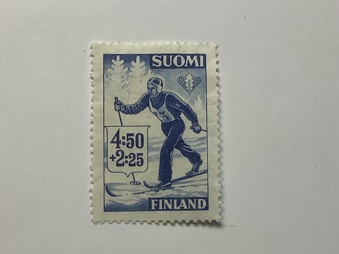 289/ 1945 Urheilu - Hiihto o ohileimattu