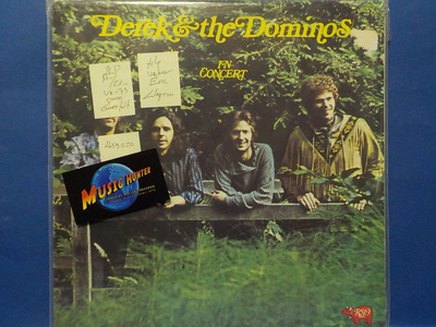 DEREK & THE DOMINOS - IN CONCERT - UK 1973 M-/EX- 2LP