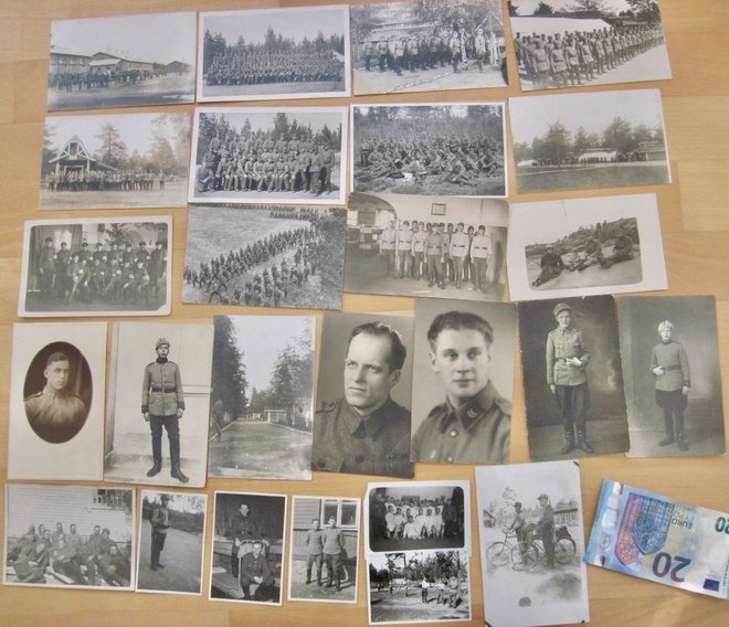 26 VANHAA Sotilas Valokuvaa 1920-1930-l