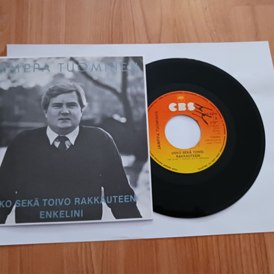 Jamppa Tuominen – Usko Sekä Toivo Rakkauteen 7" ps -80 mint