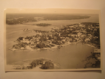 VANHA Postikortti Tammisaari Karhumäki 1940-l