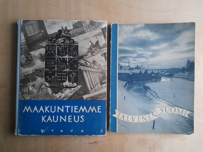 Maakuntiemme kauneus + Talvinen Suomi / kaksi kuvateosta