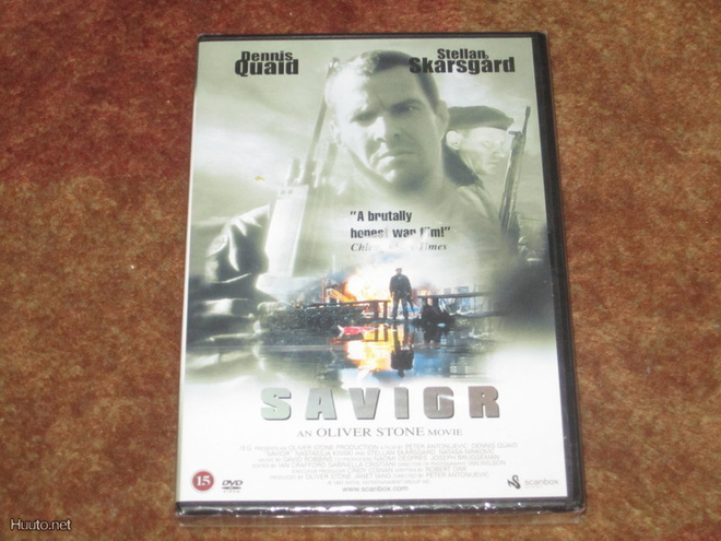 SAVIOR - VIHAN MAA - DVD - Quaid, Skarsgård - MUOVEISSA