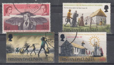 TRISTAN DA CUNHA erä siirtomaa-ajalta