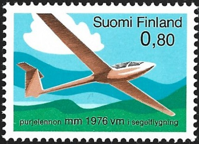 1976 Purjelennon MM-kilpailut PIK-20 ** LaPe 778
