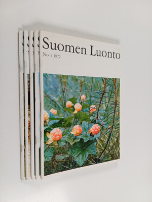 Suomen Luonto vuosikerta 1972 (n:o 1-6)