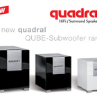 QUADRAL  QUBE 12" valkoinen tai musta aktiivi subi - paras - pikkukuva 1