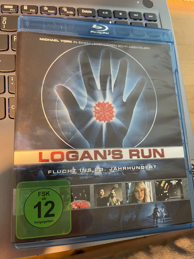 Logan's Run Blu-ray Pako tulevaisuudesta 1976