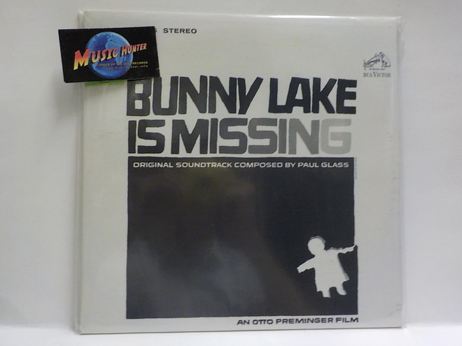 PAUL GLASS & V/A - BUNNY LAKE IS MISSING (OST) M-/M- LP