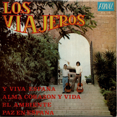 LOS VIAJEROS: "Y Viva Espana"-EP  7"kk