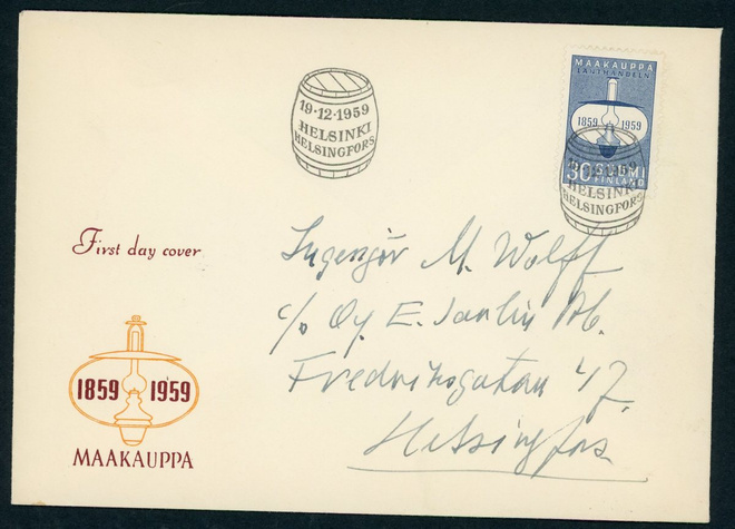 FDC 1959 Maakauppa
