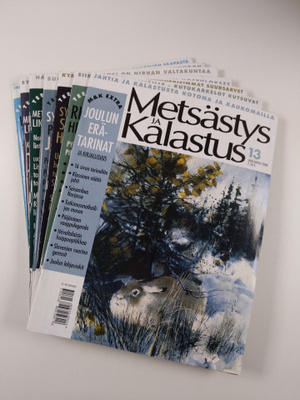 Metsästys ja kalastus no:t 7 - 13/2008 osavuosikerta