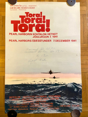 Vanha elokuvajuliste: Tora! Tora! Tora!
