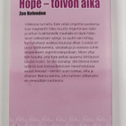 Zoe Kelvedon : Hope - toivon aika - pikkukuva 2