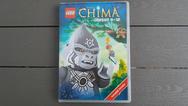 DVD: LEGO Legends of CHIMA jaksot 9-12