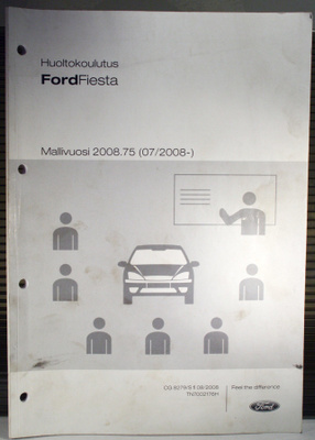 FORD FIESTA - Huoltokoulutus - Mallivuosi 2008.75