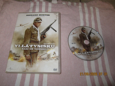 Yllätysisku (1971) Richard Burton ( uudenveroinen dvd )