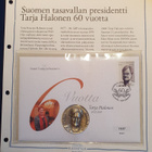 Presidentti Tarja Halonen hopeamitalikirje - pikkukuva 1