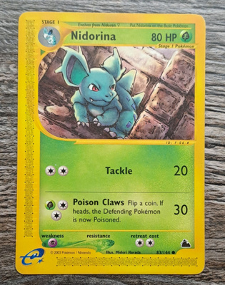 Nidorina skyridge 83/144!