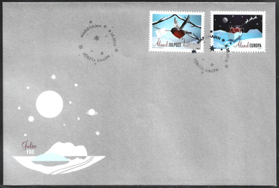 FDC Åland 2015  Joulu  LaPe ÅL 404-405