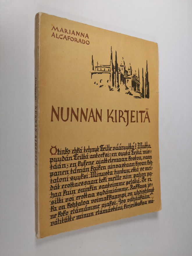 Marianna Alcaforado : Nunnan kirjeitä