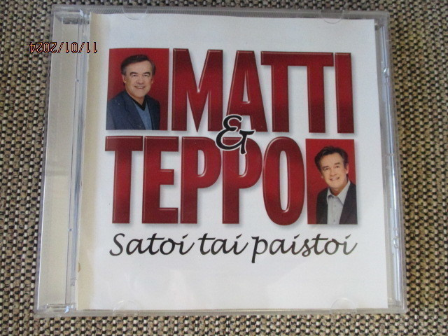 Matti&Teppo SATOI TAI PAISTOI (CD)