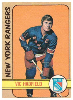 Legenda VIC HADFIELD New York Rangers,  OPC #110
