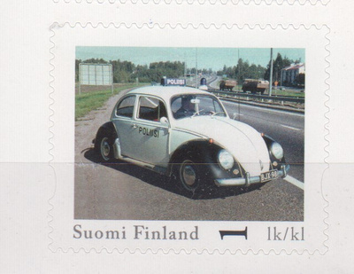 Vanhat poliisiautot Volkswagen kupla   ... **