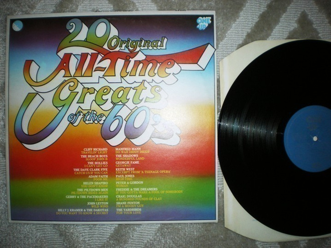 LP 20 Original All-Time Greats of the 60`s
