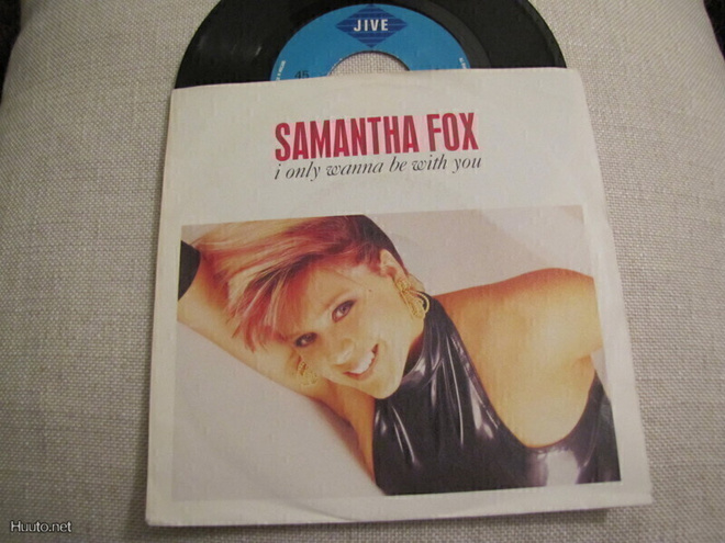 Samanta Fox I only wanna be with you 7 45 Hollanti 1988
