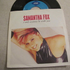 Samanta Fox I only wanna be with you 7 45 Hollanti 1988 - pikkukuva 1
