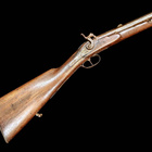 Kaiverrettu eurooppalainen nallilukkomusketti, n. 1850 - pikkukuva 1