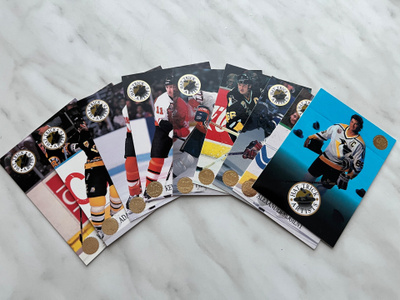1993-94 Leaf Hat Trick kortteja 1.50e/kpl