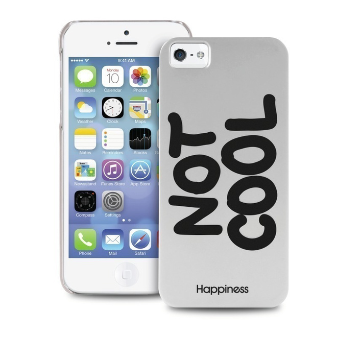 Apple iPhone 5 / 5S / SE Happiness suojakuori NOT COOL
