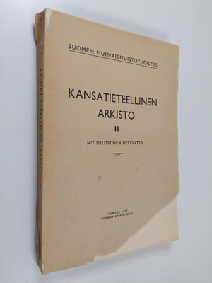 Kansatieteellinen arkisto 2