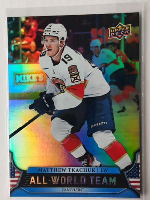 Matthew Tkachuk 2025-26 UD Extended All World Team