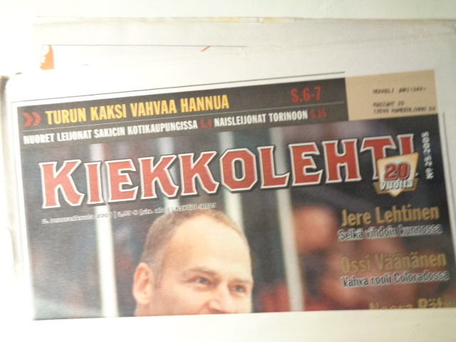Kiekkolehti Nro 25/2005 (17.12)