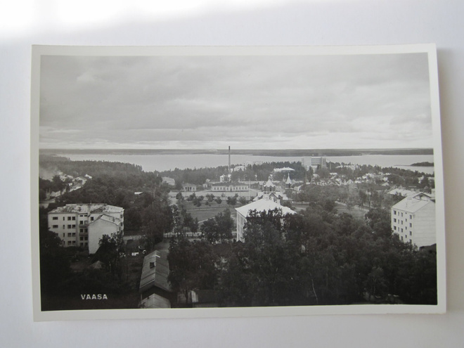 VANHA Postikortti Vaasa 1950-l  Alkup.Mallikappale