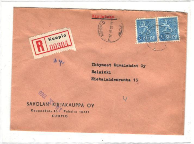 R- FIRMAKUORI KUOPIO SAVOLAN KIRJAKAUPPA