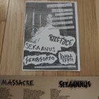 MASSACRE / SEKAANNUS : Minne jäi tuho- 7" ep - pikkukuva 3